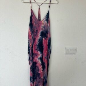 Love Stitch Tie-Dye Maxi Dress